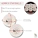 Ping Pong Paddle Set of 4-1 Free Racket Cover & Ebook - Professional Grade Table Tennis Rackets - 8X 3-Star ITTF Standard Balls - Perfect Bat Control, Comfortable Paddles, Unbeatable Spin