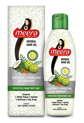Buy Meera Herbal Hair Oil Controls 4 Problems Of Dandruff 100ml