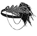 Zivyes 1920s Accessories Flapper Costume for Women Headpiece Cigarette Necklace Gloves (114A)