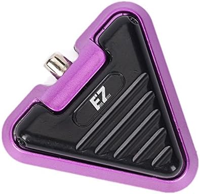 EZTAT2 Delta Trilateral Premium Tattoo Foot Pedal Switch With RCA Clip Cord (Purple)