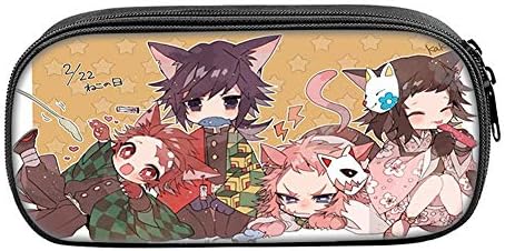Mis Store Demon Slayer 鬼滅の刃 ペンケース 人気 ゲーム B086x7fqn4 ゲーム ペンポーチ 筆入れ 高校生 化粧ポーチ 文房具収納 筆箱 大容量 小物入れ 軽量 収納 おしゃれ 高校生 男女兼用 プレゼント H02 B086x7fqn4 新作製品 世界最高品質人気 正規品送料無料
