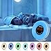 Hooway Wake-Up Light with Sunrise Simulation Alarm Clock & Sunset Fading Night Light,Plus 7 Colors Mood Light Beside Lamp,FM Radio & Snooze Function