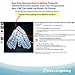 Direct-Lighting 50ft Super Bright Heavy Duty Cool White Rope Lights with 600 LEDs - Expandable to 200 Ft.