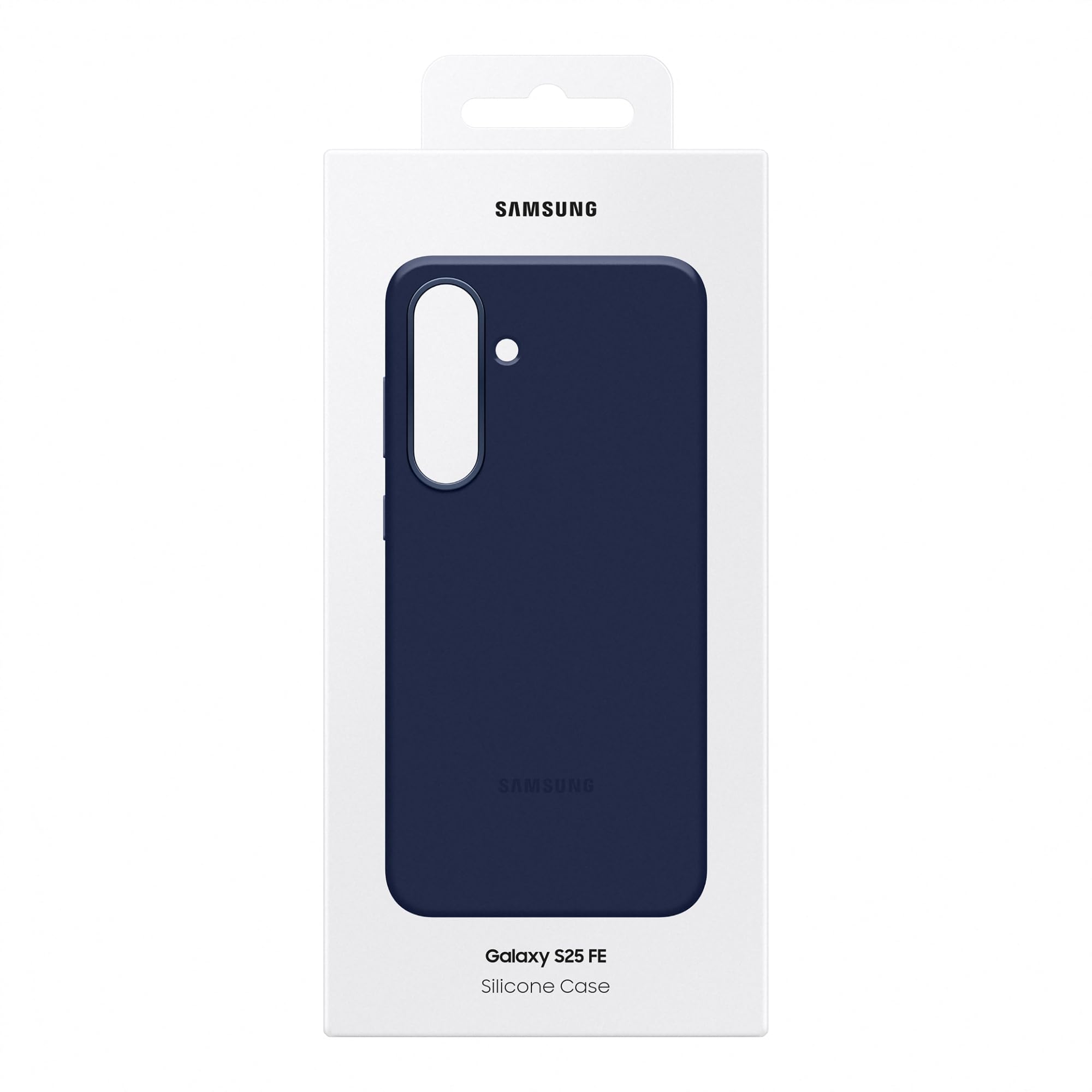 Samsung Silicone Case EF-PS731, Hülle für das Galaxy S25 FE, Smartphone-Cover, Handy-Hülle, Silikon, Schutz Case, stoßfest, dünn und griffig, Dark Blue 3