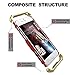 G-WACK Aluminum Metal Alloy Polycarbonate Bumper Case for iPhone 6 Plus / 6S Plus – Red Gold