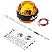 RSLOVE Wrist Ball Gyroscopic Wrist and Forearm Exerciser Strengthener Ball Force Ball Orange