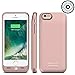 iPhone Battery Case, Venue [Apple Certified] Slim External Protective Portable Extra 120% Charging Case iPhone Juice Bank Power Pack Bank (Rose Gold -iPhone 6/6S, iPhone 6/6S)