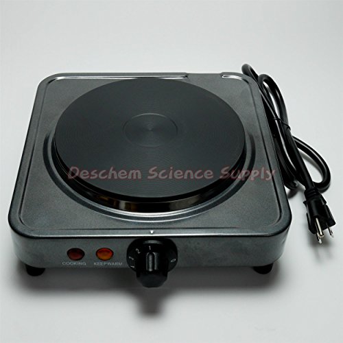 Deschem 1500W,110V,Electronic Stove,Heating Lab Flat Bottom Flask & Beaker,Hot Plate