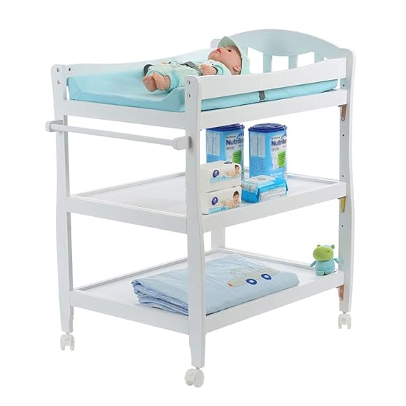 Wooden Children Nursery Changing Table Designed for