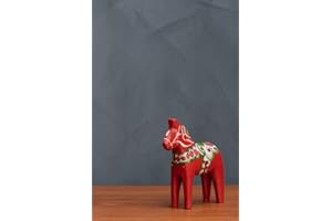 Notebook: Swedish dala horse journal