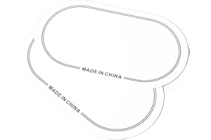 Luqeeg Drum Skin Patch Overtone Control Drumhead Protector for Practice Performance, PET Drum Head Patch for Stage Performanc