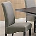 Stanton Upholstery Side Chairs, Grey and Black (Set of 2)