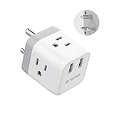 TROND India to US Plug Adapter - US to India Travel