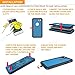 Effun iPhone 8 Plus/iPhone 7 Plus Waterproof Case, Dottie Style IP68 Certified Underwater Cover Shock/Dirt/Snow Proof Case with PH Test Paper, Stylus Pen and Floating Strap Pink Version