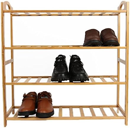 Cinlv 15 Pairs 3-Tier Shoe Rack Shoe Organizer Shoe Storage Shoe Shelves Cabinet Stackable Floor Shoe Stand