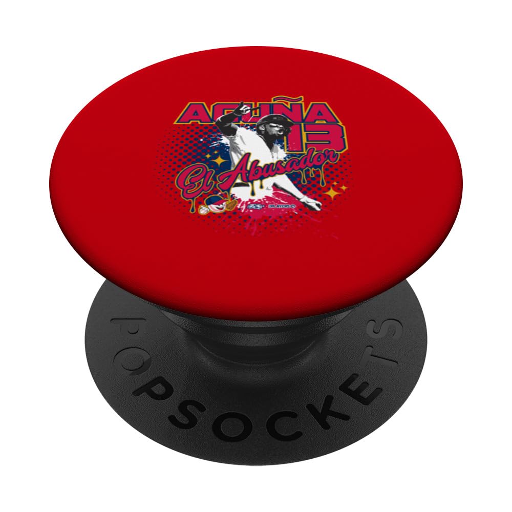 Ronald Acuna Jr. Atlanta Baseball Sket One x MLB Players PopSockets Adhesive PopGrip