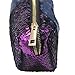 ICOSY Sequin Pencil Pouch Mermaid Makeup Pouch Bags Magic Reversible Sequin Pencil Case Sequin Handbag Glitter Pencil Case Makeup Bags for Girls Women