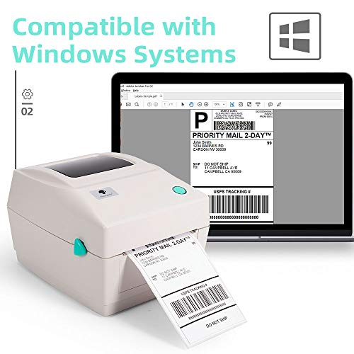 Phomemo PM201 Shipping Label Printer 4x6 Thermal Label Printer