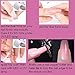 Viomuse Nail Extension Gel Kit Enhancement System 30ml4 Quick Build Gel, All in One Kit, including brush pen, Slip Solution, Dual Forms, Top Coat & Base Coat Gel Polish