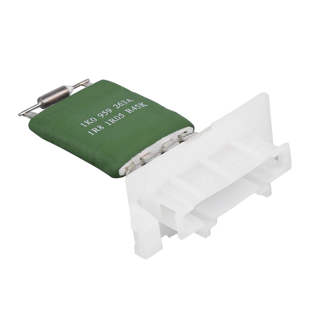 Suuonee Blower Fan Resistor, Car Motor Heater Fan Blower Control Resistor for Seat 1K0959263A