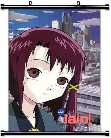 Amazon Co Jp Serial Experiments Lainアニメファブリック壁スクロールポスター 16 X 23 インチ ホーム キッチン