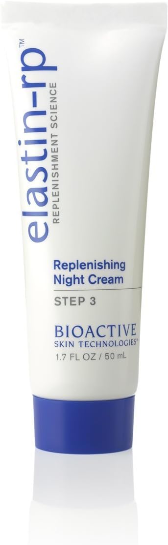 Elastin-RP Replenishing Night Cream - From The Makers of The Dermawand - helps stimulate your skin's natural ability to produce elastin and collagen