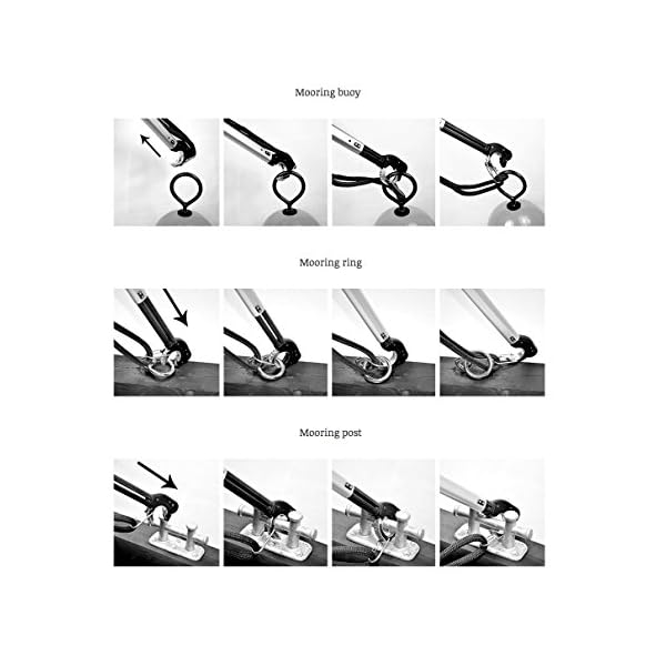 Hook-Moor-Boat-Hook-2m65ft-Fixed-for-Easy-Boat-Mooring-Cleat-Ring-Post-Bouy
