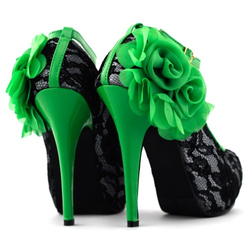 SHOW-STORY-Sexy-Lace-Peep-Toe-Flowers-Stiletto-High-Heel-Platform-ShoesLF30408