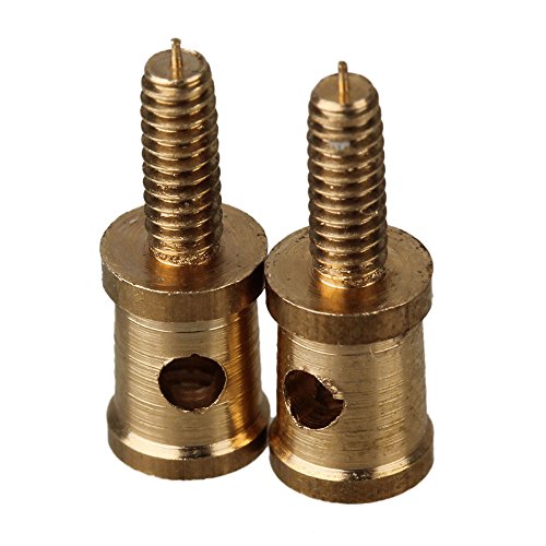 BQLZR 1.5mm Metal RC Model Pushrod Linkage Stopper with Screws Nuts and Gasket for RC Airplane Pack of 20