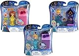 Disney Frozen Little Kingdom Play-Sets | Anna and Elsa Frozen 2 Toys Bundle | Frozen Dolls Cake Toppers
