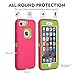FOGEEK iPhone 8 case,iPhone 7 Case, iPhone 6s Case, [No Screen Protector] Belt-Clip Protective Heavy Duty Kickstand Cover [Shockproof] Cover Compatible for iPhone 8/7/6/6s (NOT Plus) (Rose and Green)