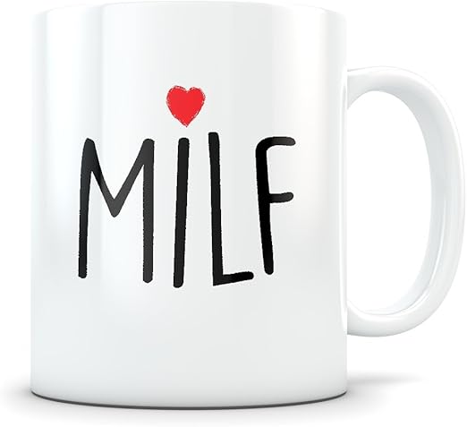 Amazon Com Hot Mom Gift Funny Sexy Mama Coffee Mug Milf Cup