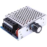 110V 10000W SCR Voltage Regulator Dimmer Speed Controller | Electronic thyristor for voltage regulation, full copper 75A binding posts, controller for lighting heating motors