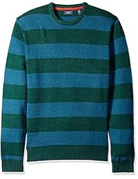 Suéter con cuello redondo Newport Stripe 7 Gauge para hombre IZOD