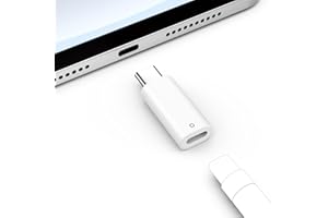 MoKo USB C to Pencil Charging Adapter Compatible with Apple Pencil 1st Generation, Apple Pencil Adapter for iPad 10th Generat