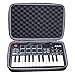 XANAD Hard Protective Case for Akai Professional MPK Mini MKII & MK3 & MPK Mini Play | 25-Key Ultra-Portable USB MIDI Drum Pad & Keyboard Controller