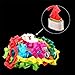 OUERMAMA 24 Pcs Mouth Coils Vomit Paper Multicolor Stage Magic Tricks Accessories Gimmick Funny Illusion Magic Props