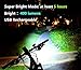 NiteRider Bike Light,400 lumens LED Bicycle Front Light, USB Rechargeable Safety Lights for Outdoors, Cycling Headlight and Rear Light Both Included