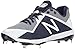 New Balance Men's 4040 V4 Metal Baseball Shoe, Navy/White, 10 D US