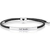 Just Breathe Bracelet for Women,Men-Dont Let The Hard Days Win/Be Kind Bracelets,Make Engraved Bracelets Motivational Tube Bracelet for Women Adjustable Fashion Handmade Jewelry Best Friend Inspirational Gifts