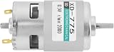 Vikye XD-775 Electric Motor 12V 24V High Torque Speed Low Noise Double Ball view 9