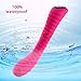 OOPSIX G Spot Vibrator-Soft Silicone-9 Powerful Speed-Waterproof Rechargeable Cordless Vibrating Dildo Sex Toys for Women