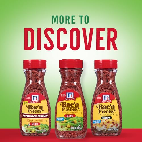 MCCORMICK BAC’N PIECES BACON FLAVORED BITS, 4.4 OZ