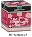 Dilmah Rose With French Vanilla Pure Ceylon 20 Luxury Leaf Tea bags (Pack of 2)