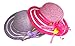 Cutie Collections Girls Tea Party Dress Up Play Set for 2 with Sun Hats Gloves and Fans Olivia