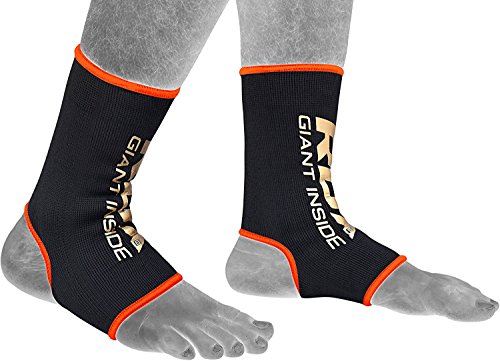 RDX Ankle Support MMA Brace Foot Guard Boxing Protector Achilles Tendon Pain