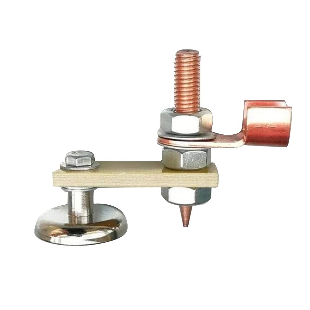 Welding Magnet Head,Portable Rust Proof Alloy Strong Adsorption Ground Clamp Welding Magnet Head