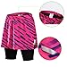 beroy Women Quick Dry and Breathable Cycling Skirt Shorts,Bike Skorts Pantskirt with 3D Padded