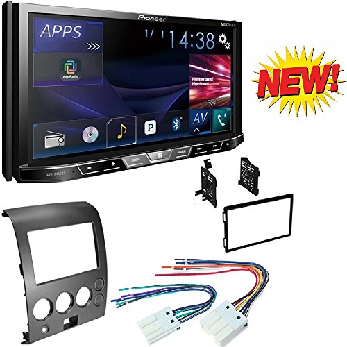 Pioneer AVH-X490BS 7", 2-Din DVD/iPhone/ USB/ Bluetooth Rcvr! Pandora, Spotify + CAR CD STEREO RECEIVER DASH INSTALL MOUNTING KIT WIRE HARNESS NISSAN TITAN ARMADA 2004 - 2007