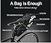 Ideashop Waterproof Bike Bicycle Saddle Bag Seat Bag Under Seat Packs Tail Pouch Cycling Bicycle Mountain Road MTB Bike Bicycle 10L Bike Seat Tail Bag (10L)